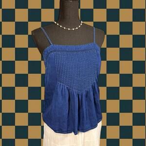 ❤️Cute Old Navy Blue/Denim Blouse/Tanktop❤️